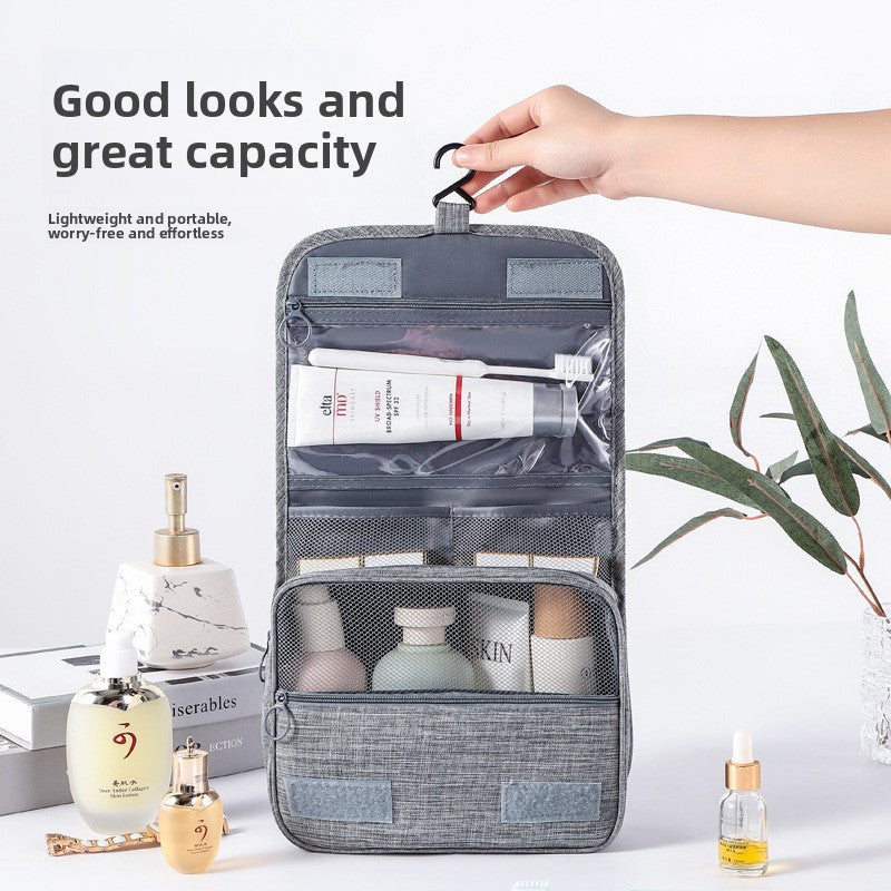 Travel Hanging Toiletry Bag with Dry Wet Separation