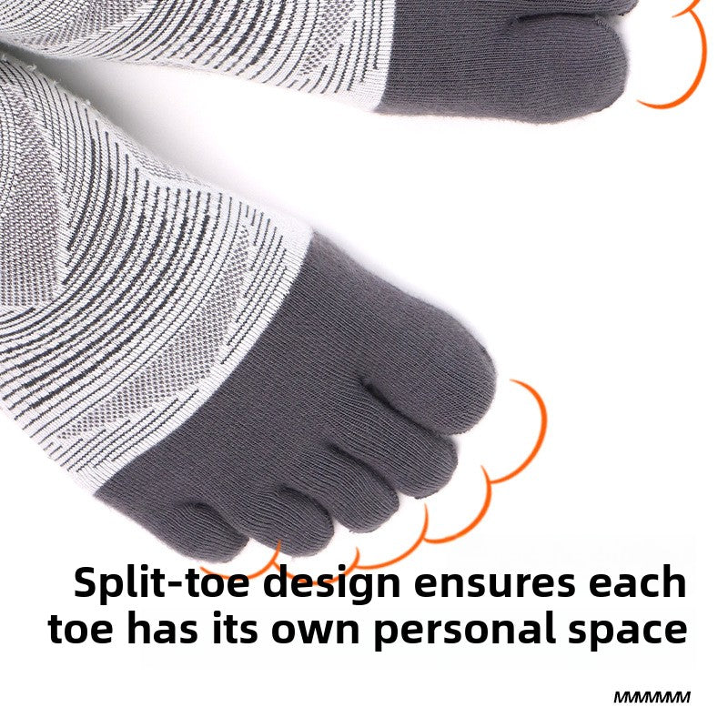Professional Five-Toe Running Socks