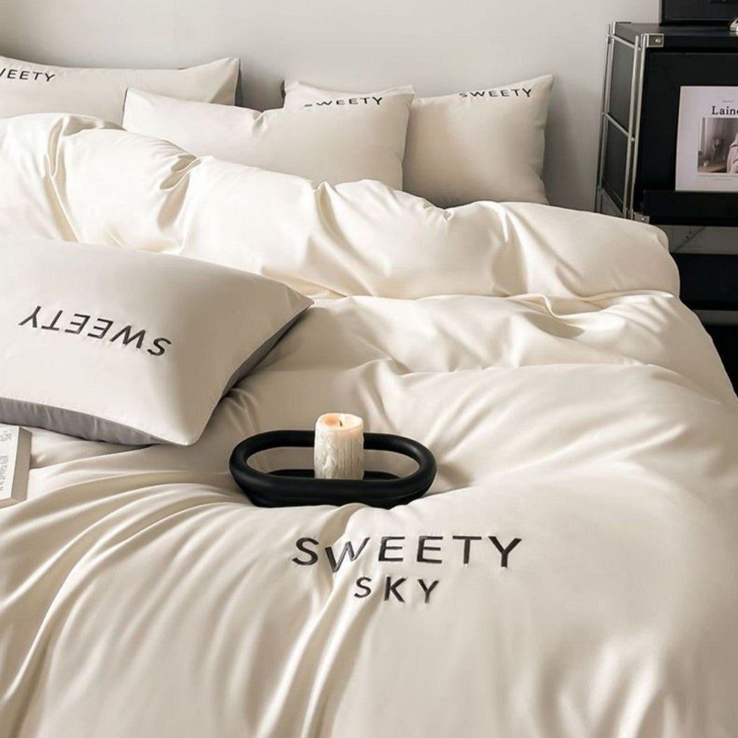 Minimalist Washed Cotton Bedding Set