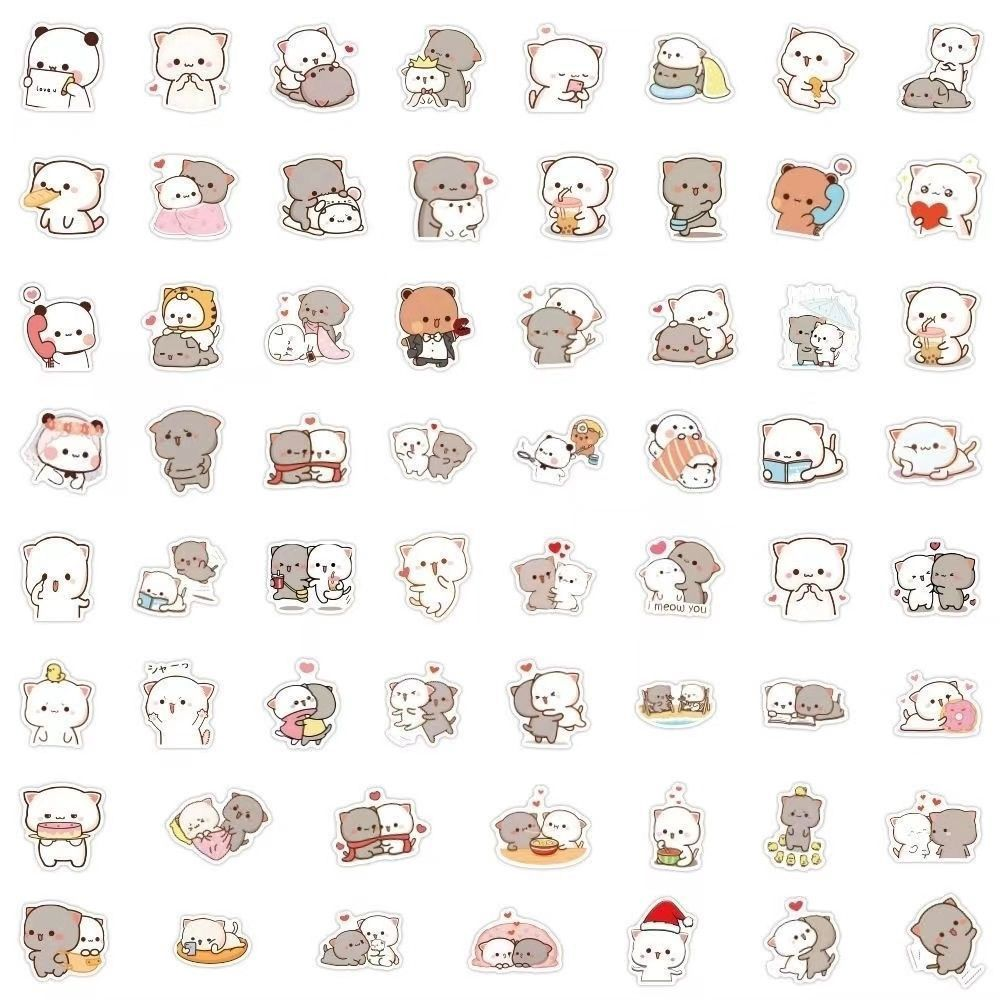 Cartoon Bear Waterproof Stickers