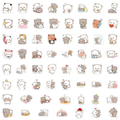 Cartoon Bear Waterproof Stickers