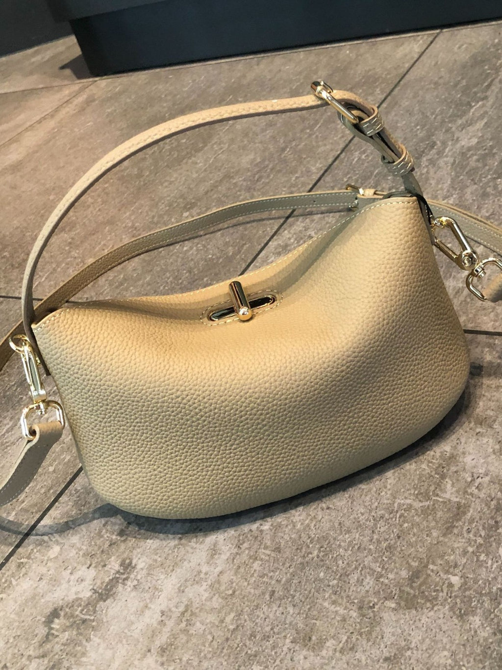 Genuine Leather Crossbody Shoulder Bag
