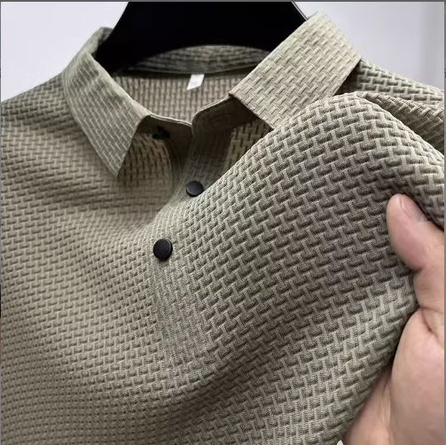 Ice Silk Polo Shirt