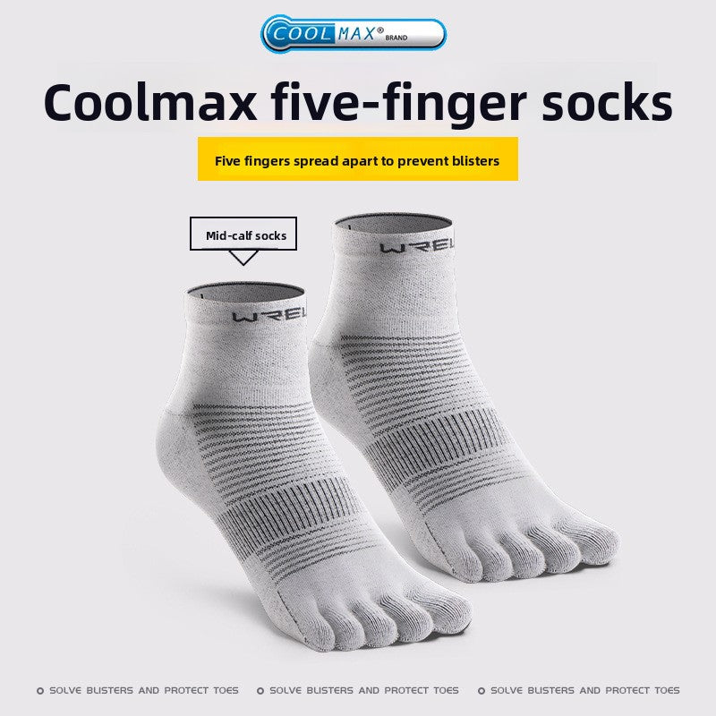 Professional Five-Toe Running Socks