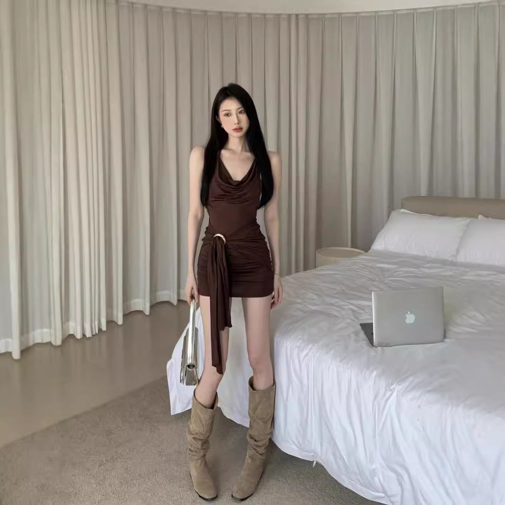 Halter Neck Bodycon Dress
