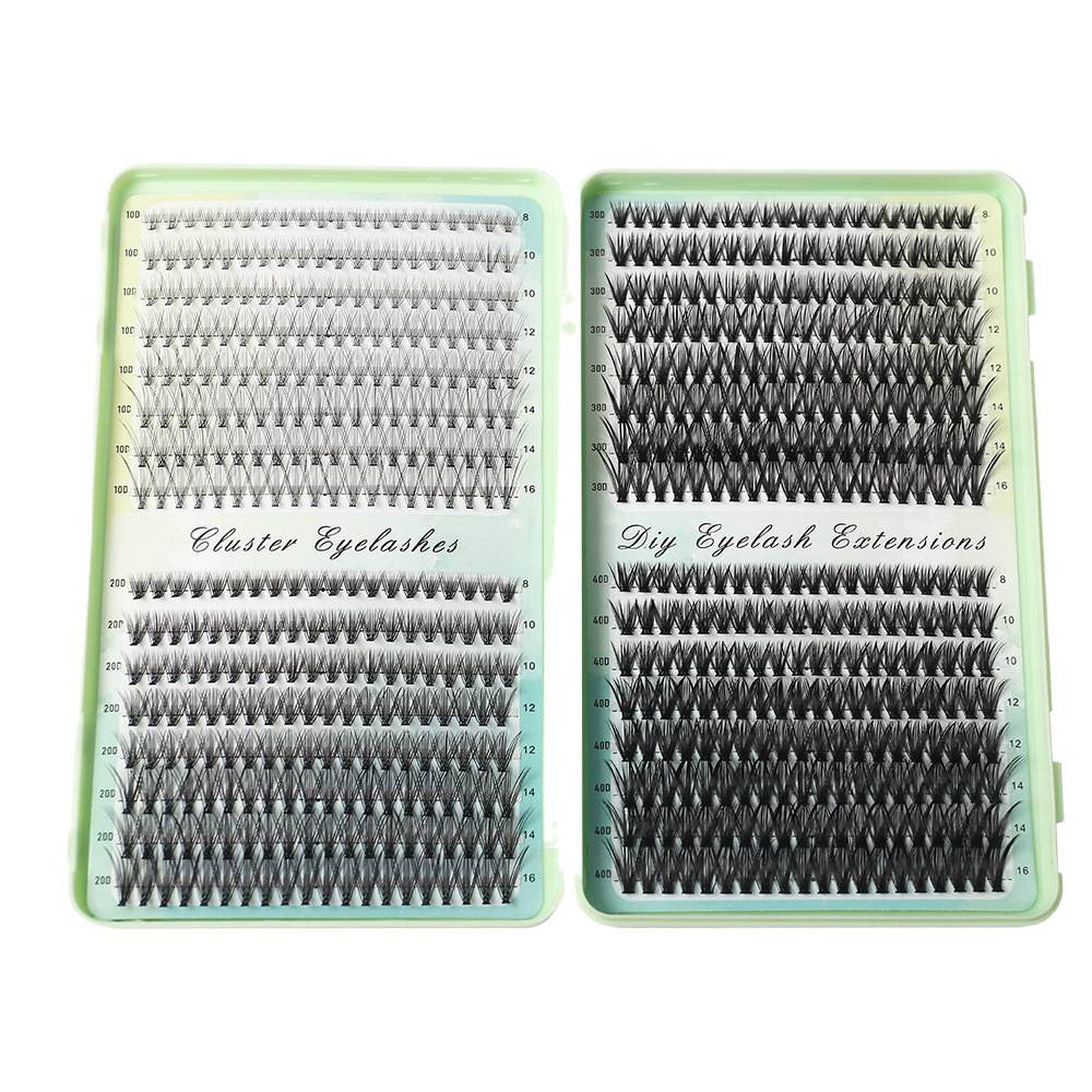 Synthetic False Eyelashes with Application Kit
