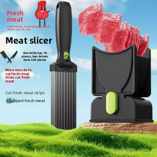 Manual Meat Slicer Shredder Dicer
