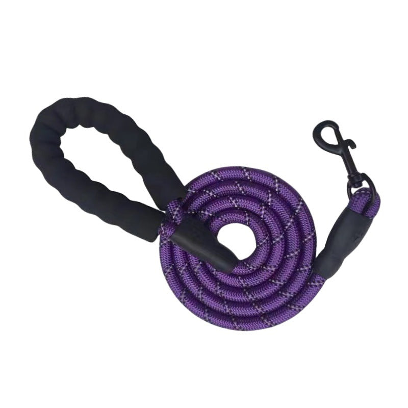Reflective Adjustable Dog Leash and Collar Set
