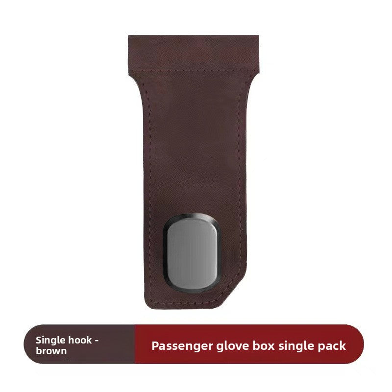 Car Glove Box Hook with Suede Finish