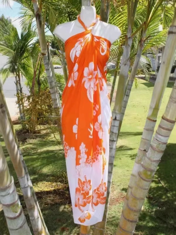 Womens Chiffon Printed Midi Skirt