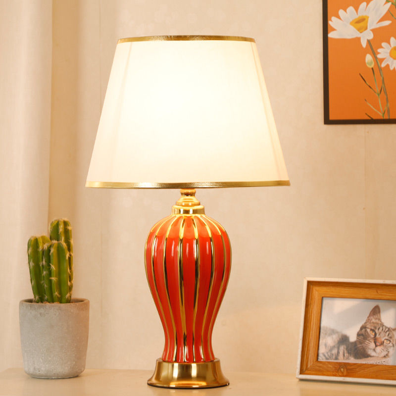 Ceramic Table Lamp Nordic Modern Bedside Light