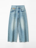 Casual Tencel Cropped Jeans