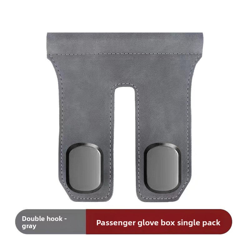 Car Glove Box Hook with Suede Finish