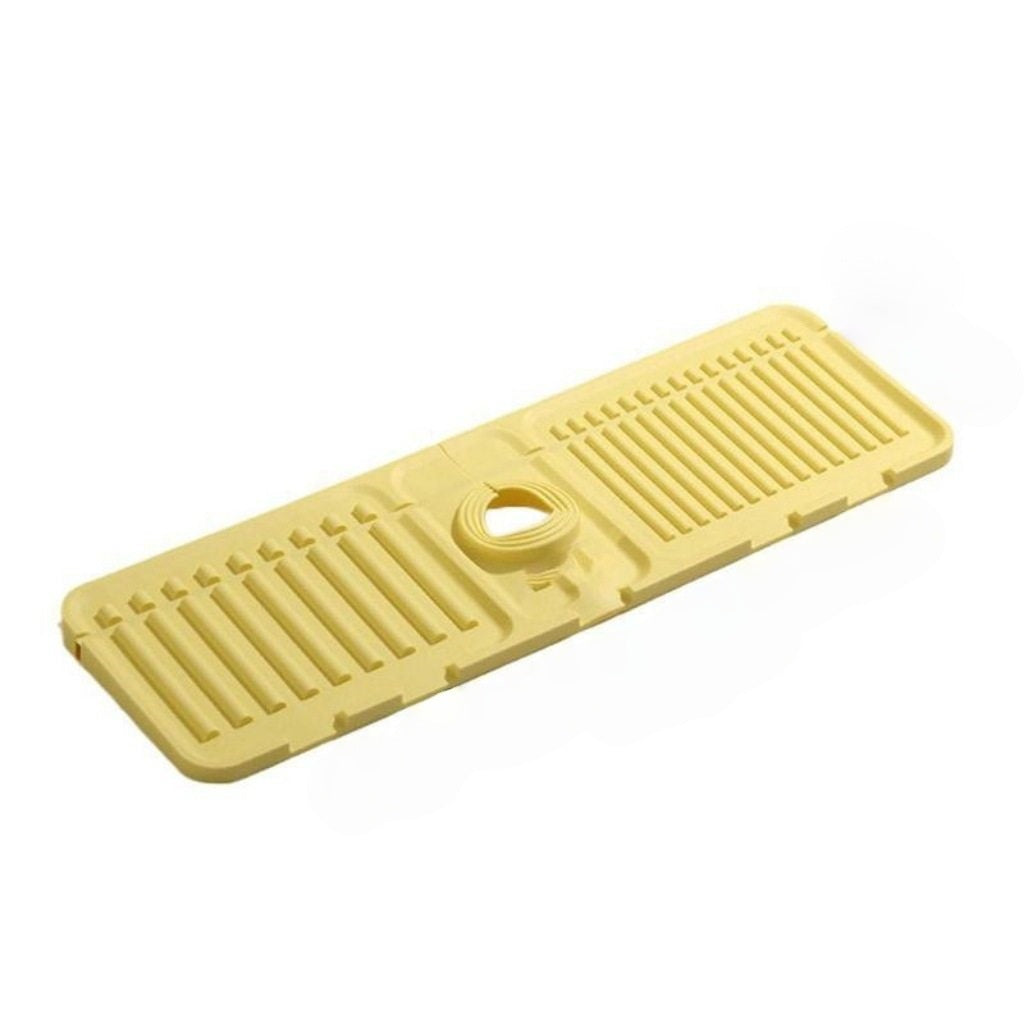 Silicone sink drain mat