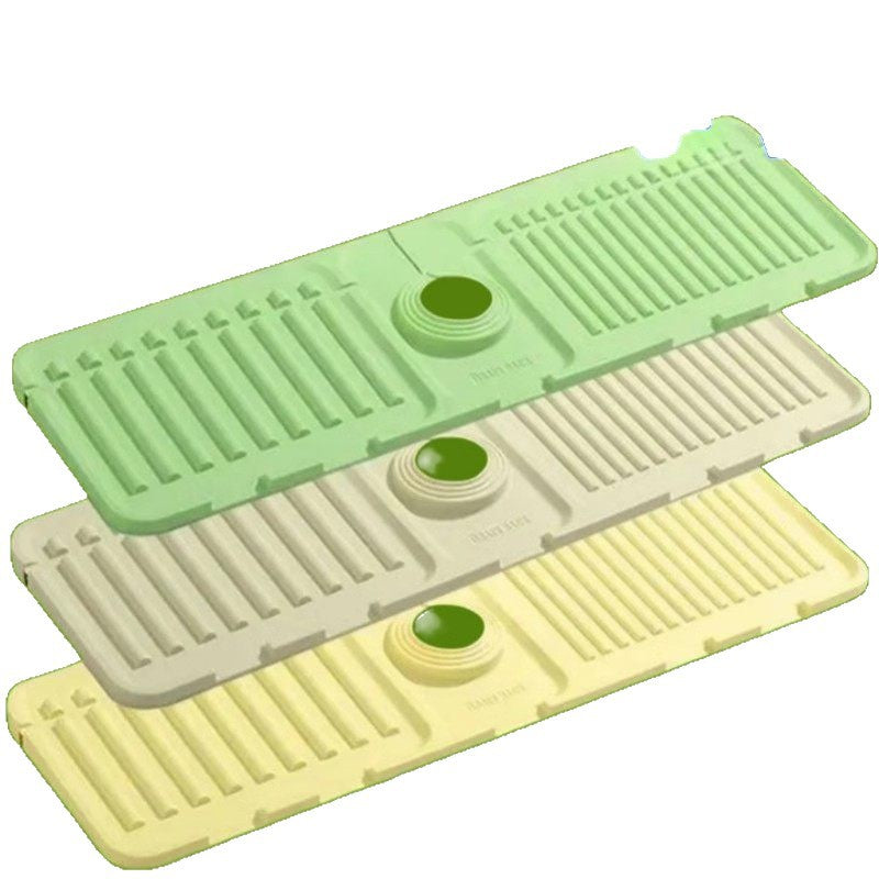 Silicone sink drain mat
