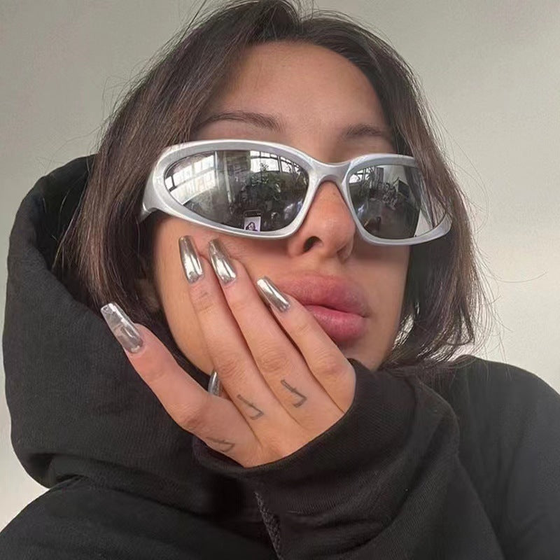 Futuristic Steampunk UV Protection Sunglasses
