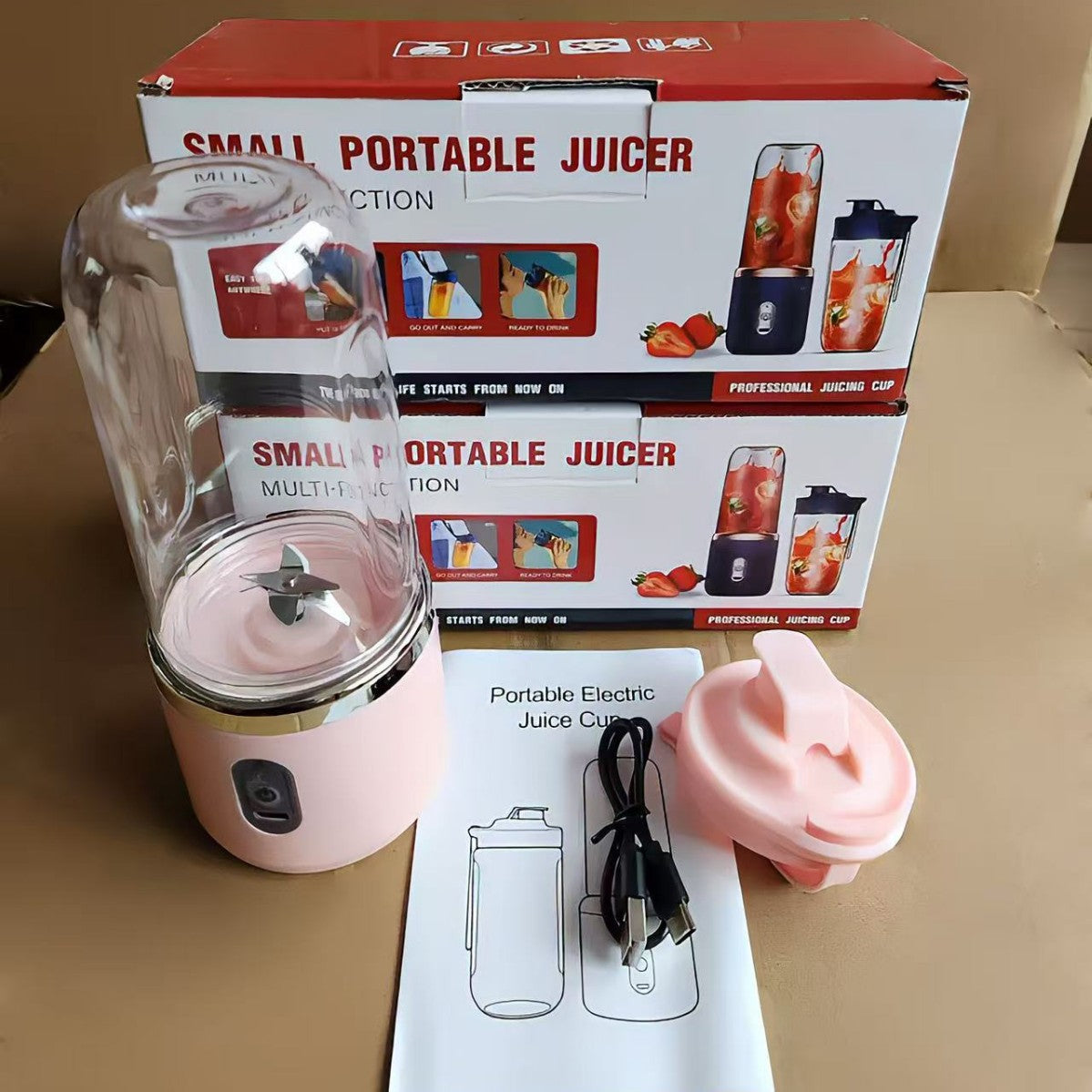 Portable USB Rechargeable Juicer Blender