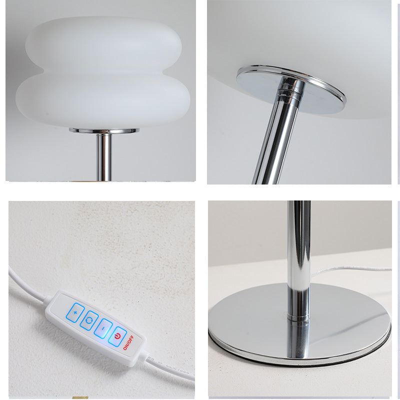 Nordic Creative USB Bedside Table Lamp with Dimmable Light