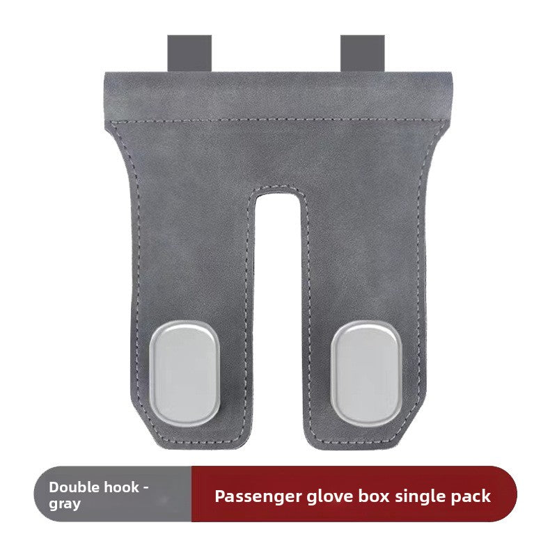 Car Glove Box Hook with Suede Finish