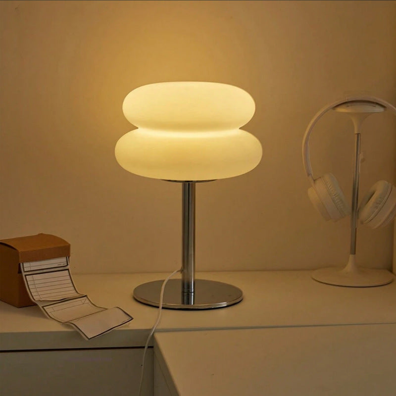 Nordic Creative USB Bedside Table Lamp with Dimmable Light