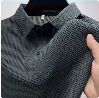 Ice Silk Polo Shirt